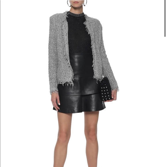 NWT IRO — Shavani frayed jacket - Picture 1 of 5